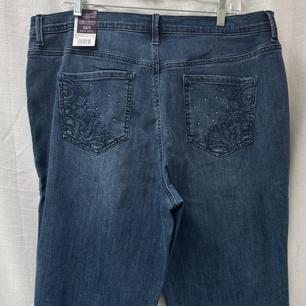 NWT Gloria Vanderbilt Swant Series 18W